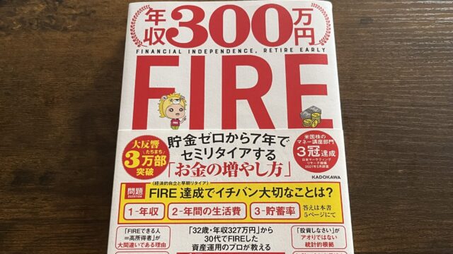 【当事者の感想】年収300万円FIREは現実的か？夢はないが不可能でもない